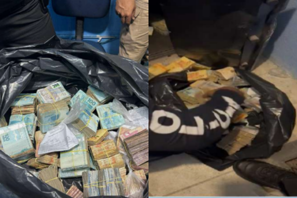 Apreensão na banca de afogados achou R$ 180 mil em espécie. 