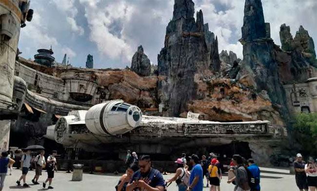 Os cenários de Star Wars são reproduzidos à perfeição