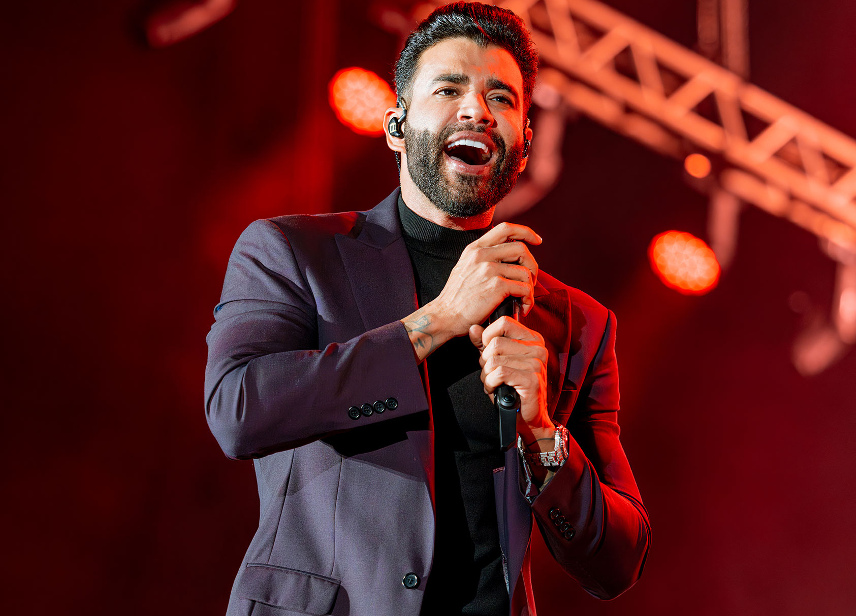 Gusttavo Lima teve a prisão decretada no âmbito da operação que prendeu Deolane Bezerra/Marcus Soarez/Divulgação