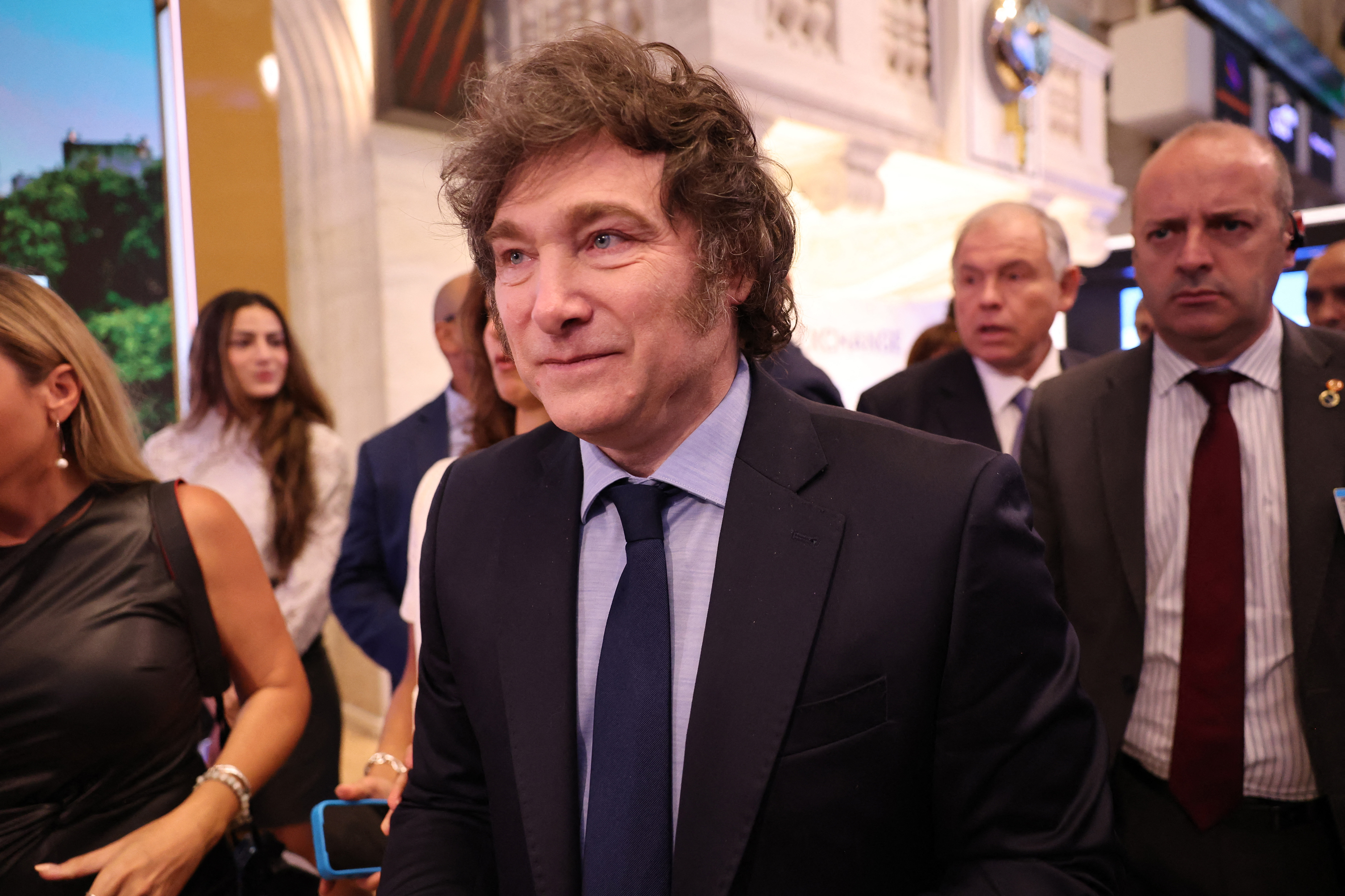 Presidente argentino, Javier Milei/foto: Michael M. Santiago / GETTY IMAGES NORTH AMERICA / Getty Images via AFP