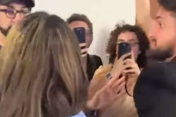 Nahuel Medina, sócio de Marçal, se aproxima do marqueteiro de Nunes/Crédito: Reprodução/Redes sociais