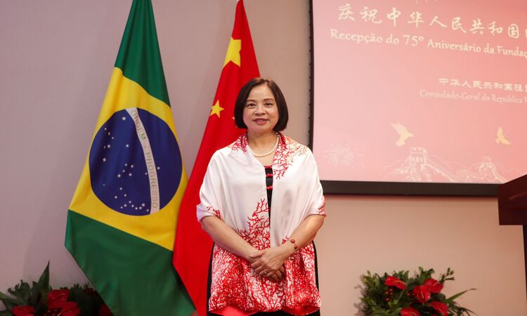 A festividade teve como destaque a presença da cônsul-geral da China em Pernambuco, Lan Heping/Foto: Ruan Pablo/DP Foto A festividade teve como destaque a presença da cônsul-geral da China em Pernambuco, Lan Heping/Foto: Ruan Pablo/DP Foto