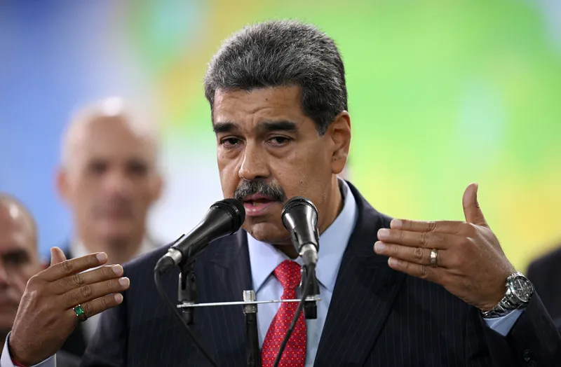 Presidente da Venezuela, Nicolás Maduro/foto: Federico PARRA / AFP