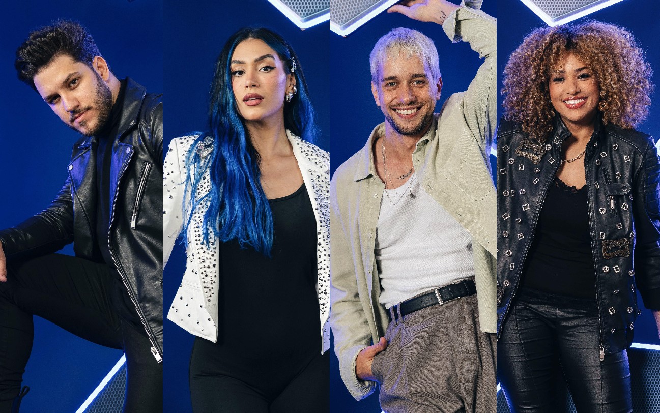 Lucca, Unna X, Matheus Torres e Leidy Murilho disputam o prêmio/Foto: Globo/Manoella Mello Lucca, Unna X, Matheus Torres e Leidy Murilho disputam o prêmio/Foto: Globo/Manoella Mello