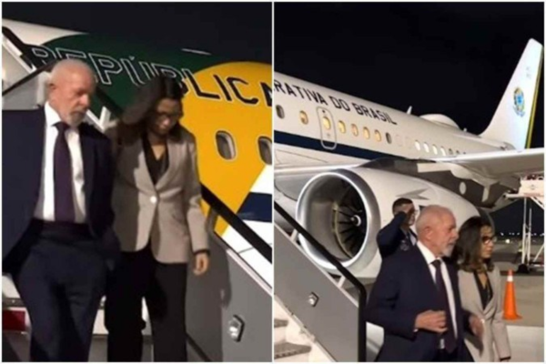 Avião de Lula voou em círculos por quatro horas até aterrissar