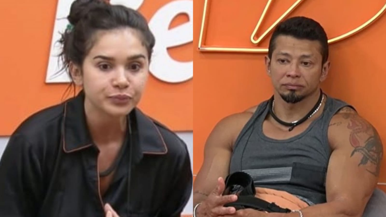 Peões se estranharam durante a madrugada/foto: Reprodução/Playplus
