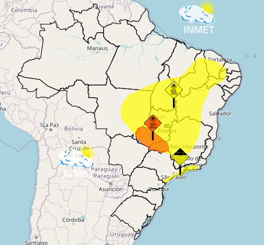 /Foto: Reprodução/INMET