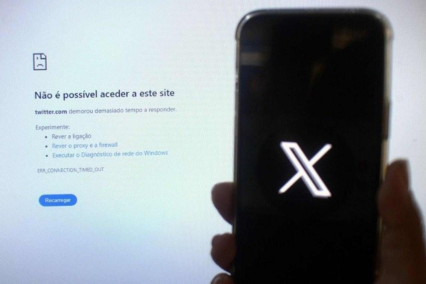 X - Twitter - fora do Ar/crédito: Ed Alves/CB