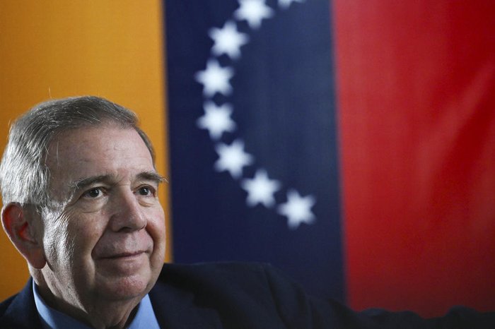 Político e dirigente da oposição ao regime venezuelano, Edmundo González Urrutia/foto: UAN BARRETO / AFP