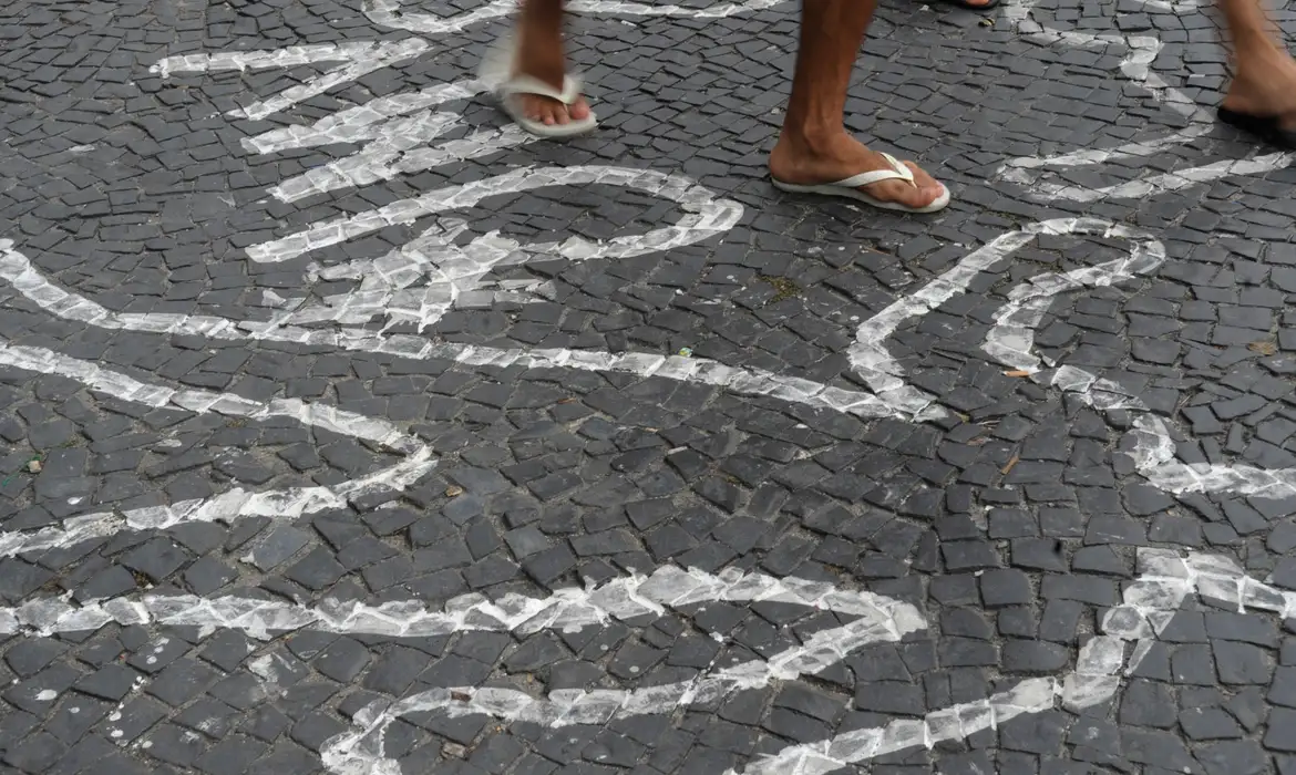 A taxa de homicídio nacional, para todas as faixas etárias, ficou em 22,8 a cada 100 mil habitantes em 2023, segundo o Fórum Brasileiro da Segurança Pública/Foto: Fernando Frazão/Arquivo Agência Brasil A taxa de homicídio nacional, para todas as faixas etárias, ficou em 22,8 a cada 100 mil habitantes em 2023, segundo o Fórum Brasileiro da Segurança Pública/Foto: Fernando Frazão/Arquivo Agência Brasil