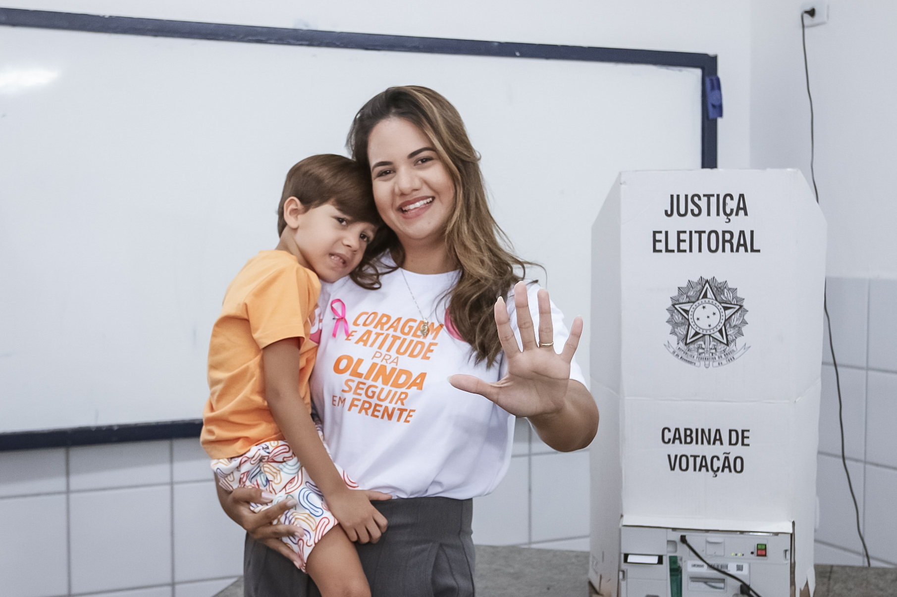 Mirella Almeida lidera as intenções de voto na cidade, com 23,9%/Foto: Divulgação Mirella Almeida lidera as intenções de voto na cidade, com 23,9%/Foto: Divulgação