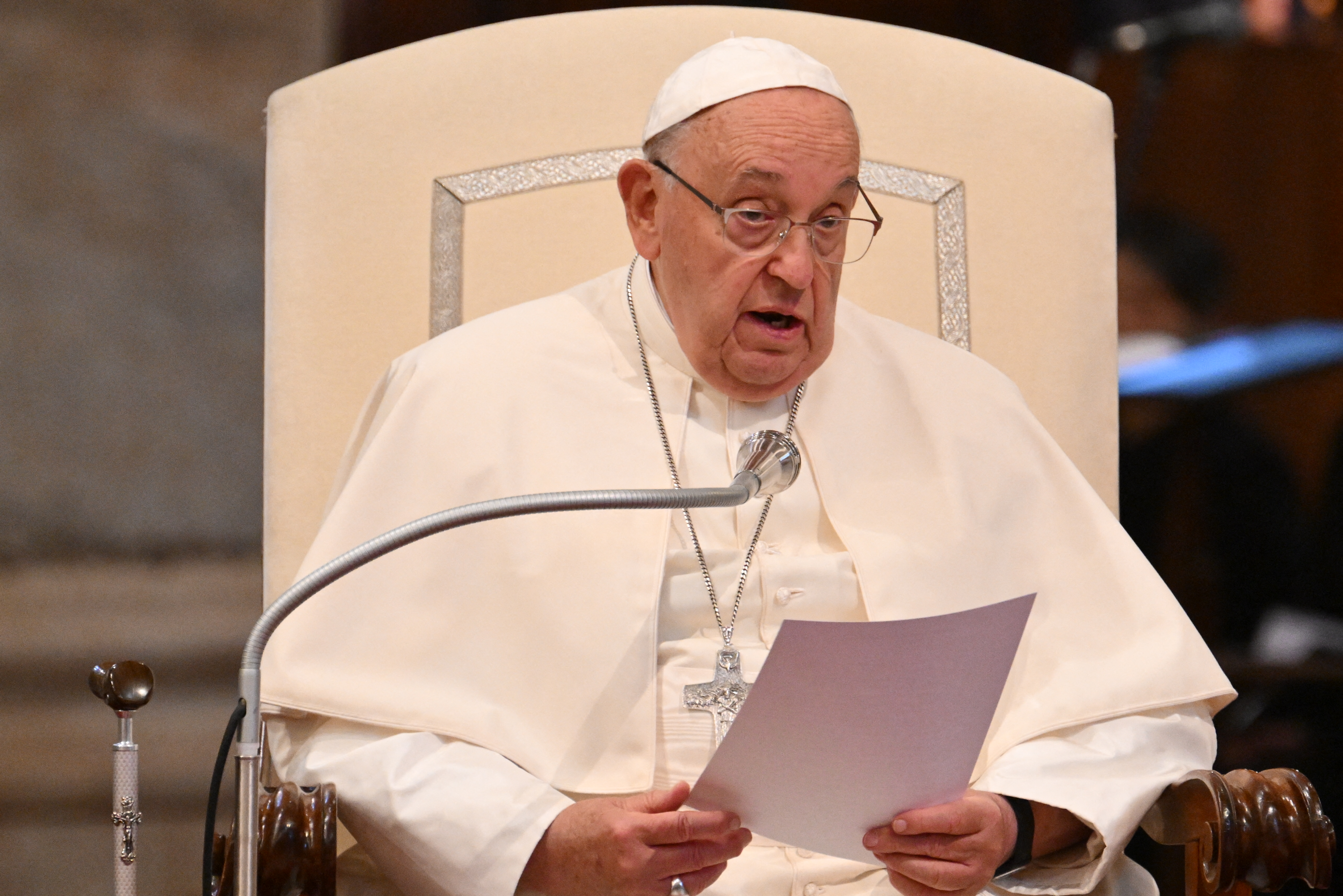 Papa Francisco/foto: Alberto PIZZOLI / AFP