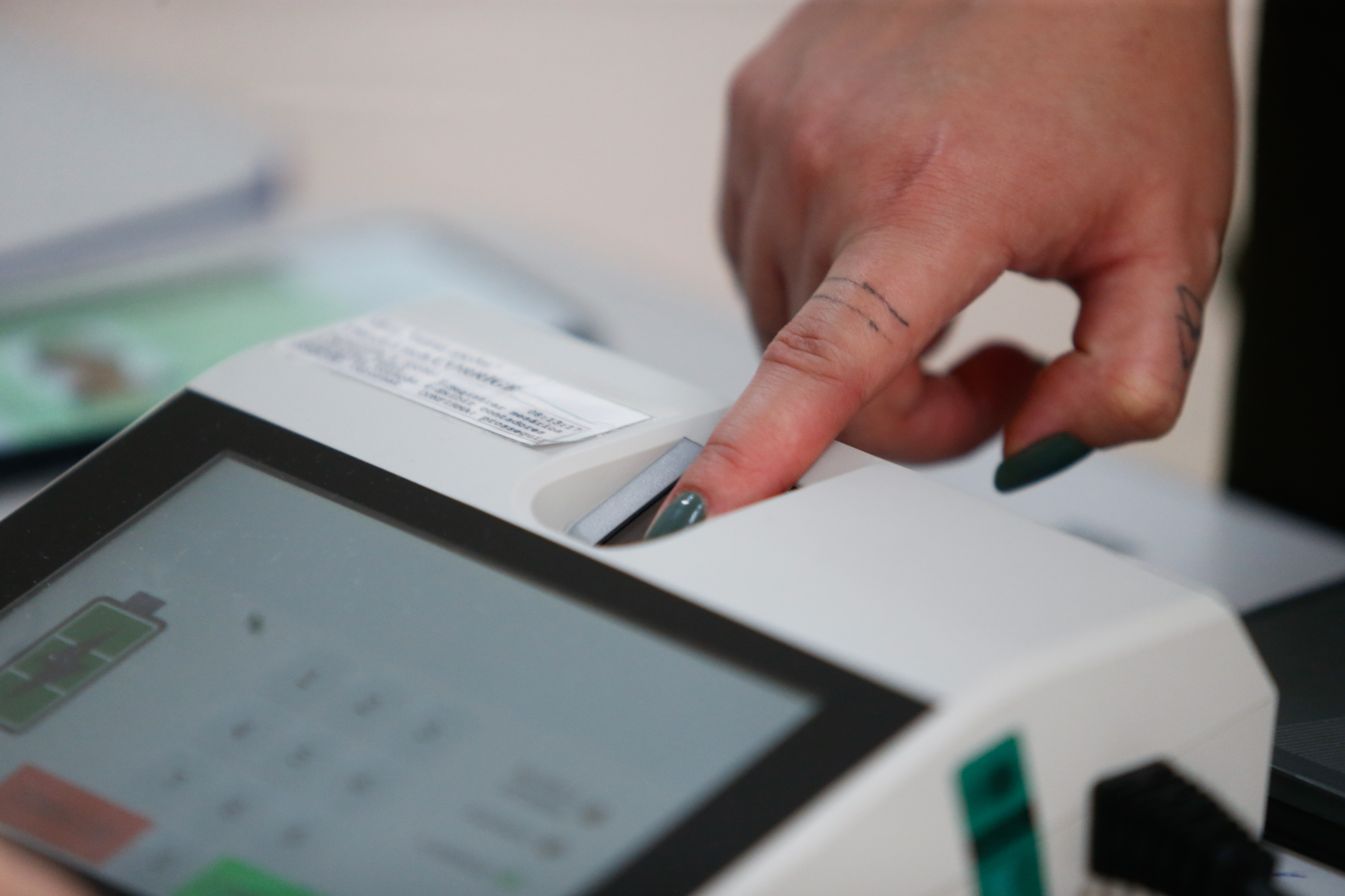Mais de 155 milhões de eleitores estavam aptos a votar/foto: Paulo Pinto/Agência Brasil