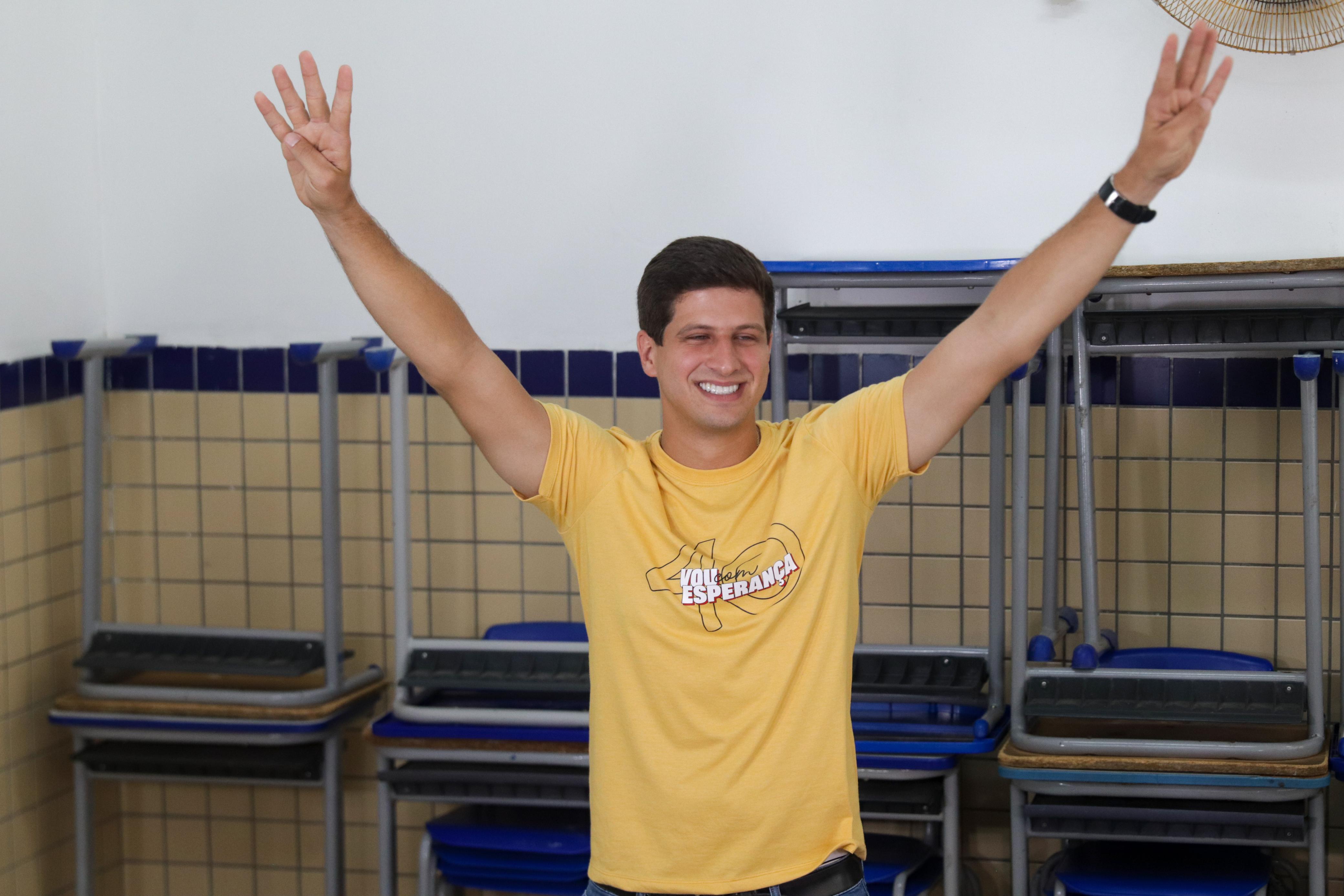 Prefeito foi reeleito neste domingo, com 725 mil votos/Ruan Pablo/DP Foto