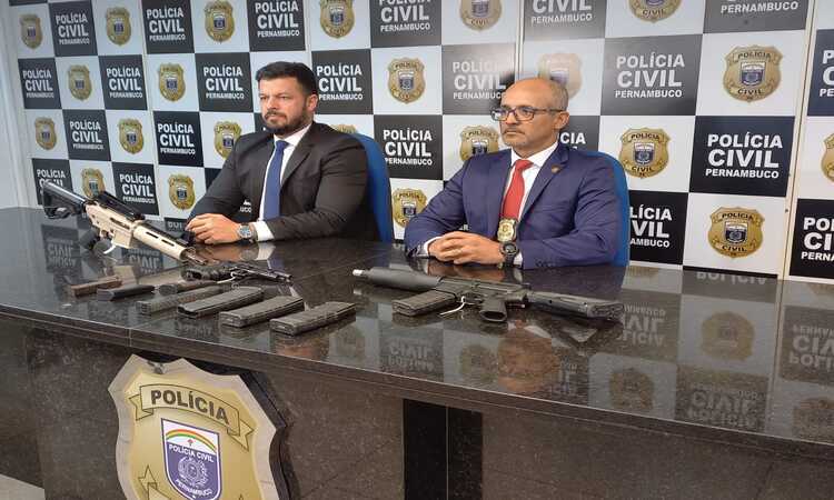 Detalhes da operação foram revelados em coletiva de imprensa no auditório da PCPE/Foto: Divulgação/PCPE Detalhes da operação foram revelados em coletiva de imprensa no auditório da PCPE/Foto: Divulgação/PCPE