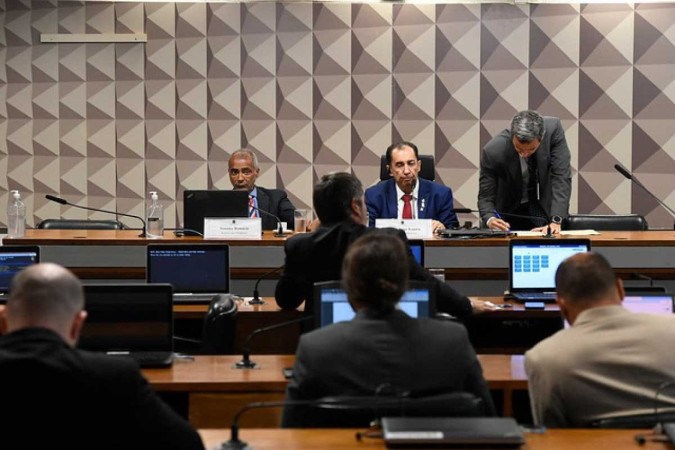 O colegiado ouve dois depoimentos nesta terça, o da presidente do clube de futebol Santa Maria, do Distrito Federal, e o do empresário de atletas William Rogatto/foto: Jefferson Rudy/Agência Senado