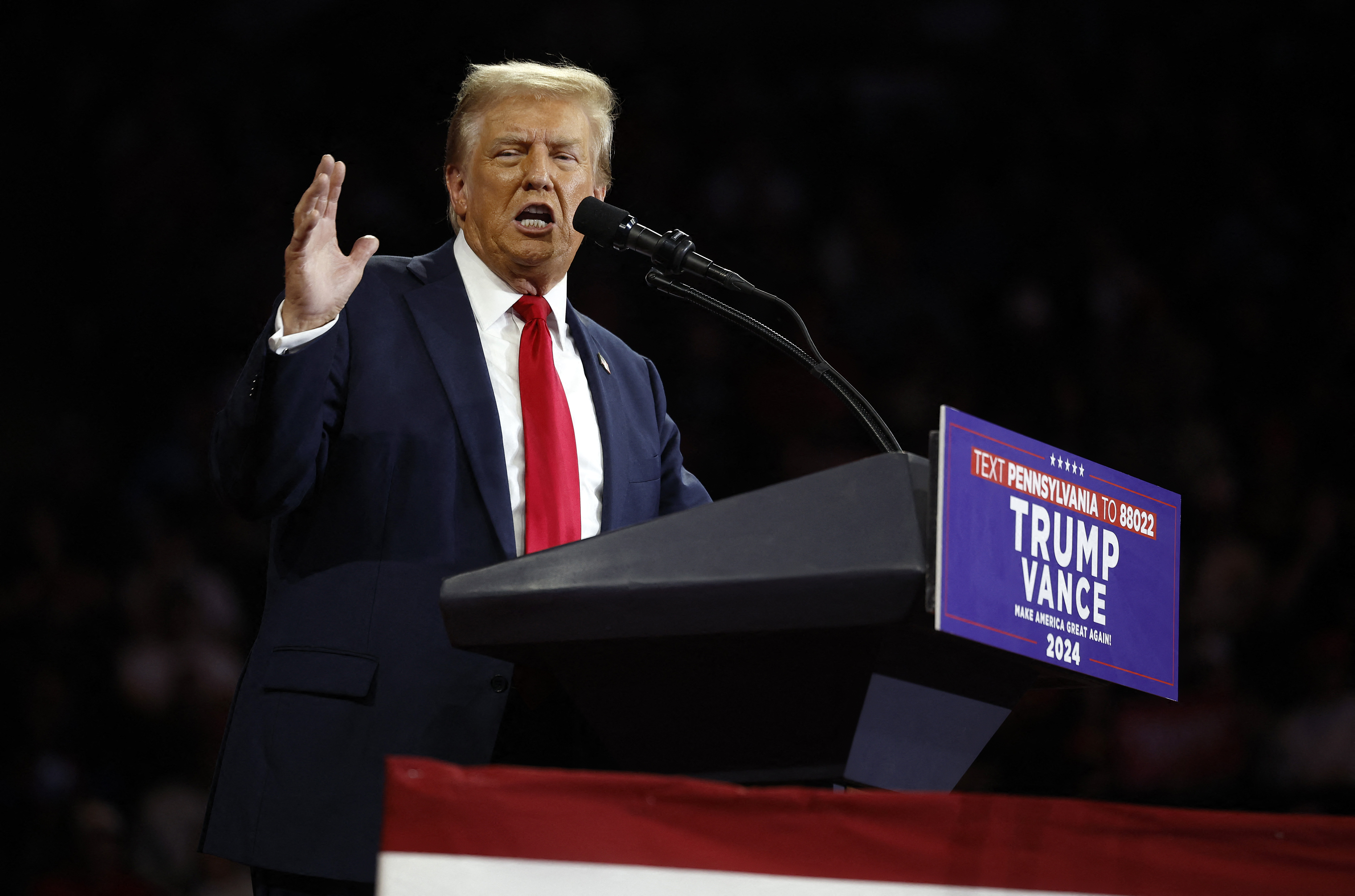 Ex-presidente dos EUA e candidato republicano à Casa Branca, Donald Trump/foto: CHIP SOMODEVILLA / GETTY IMAGES NORTH AMERICA / Getty Images via AFP Ex-presidente dos EUA e candidato republicano à Casa Branca, Donald Trump/foto: CHIP SOMODEVILLA / GETTY IMAGES NORTH AMERICA / Getty Images via AFP