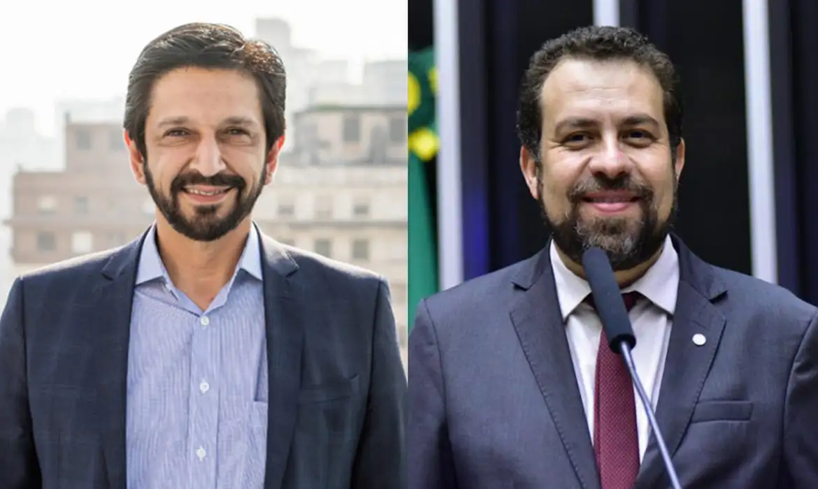 Ricardo Nunes (MDB) (à esq.) e Guilherme Boulos (PSOL) (à esq.)/foto: EDSON LOPES JR./PREFEITURA SP E ZECA RIBEIRO/CÂMARA DOS DEPUTADOS Ricardo Nunes (MDB) (à esq.) e Guilherme Boulos (PSOL) (à esq.)/foto: EDSON LOPES JR./PREFEITURA SP E ZECA RIBEIRO/CÂMARA DOS DEPUTADOS