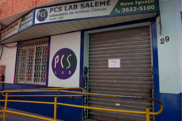 A sede do PCS Lab Saleme, laboratório de análises clínicas/Crédito: Agência Brasil A sede do PCS Lab Saleme, laboratório de análises clínicas/Crédito: Agência Brasil