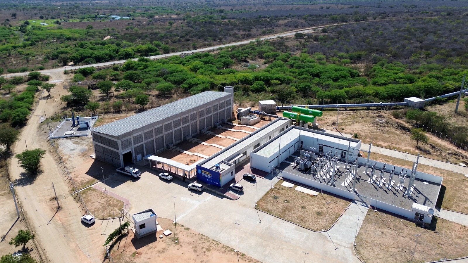Estação Elevatória de Água Bruta da Adutora do Agreste