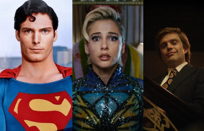 /'Super/Man: A história de Christopher Reeve', 'Sorria 2' e 'O aprendiz', da esquerda para a direita. Divulgação