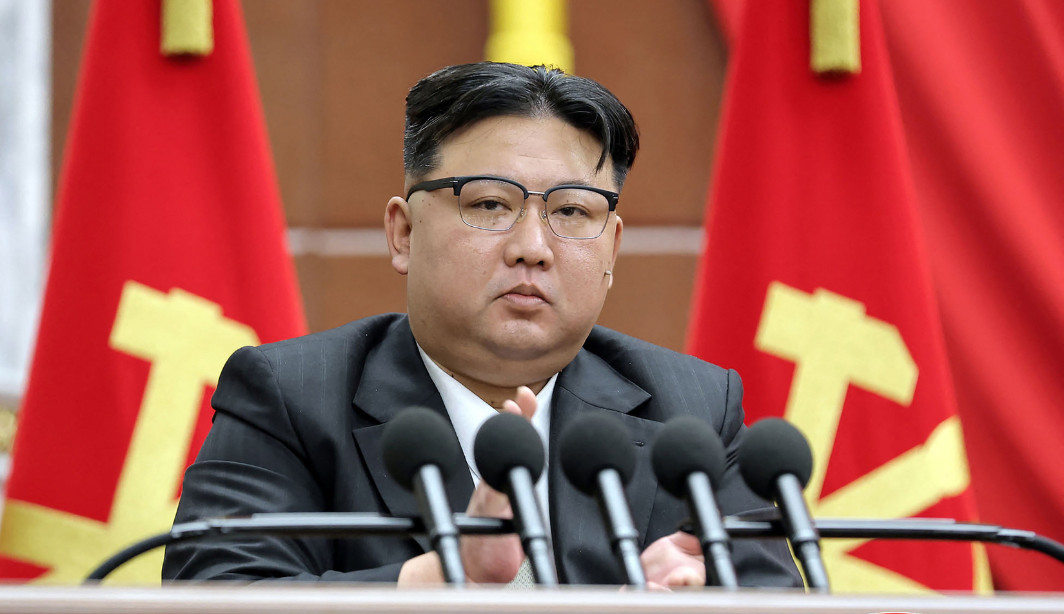 L&iacute;der norte-coreano Kim Jong-un/foto: AFP PHOTO/KCNA VIA KNS
