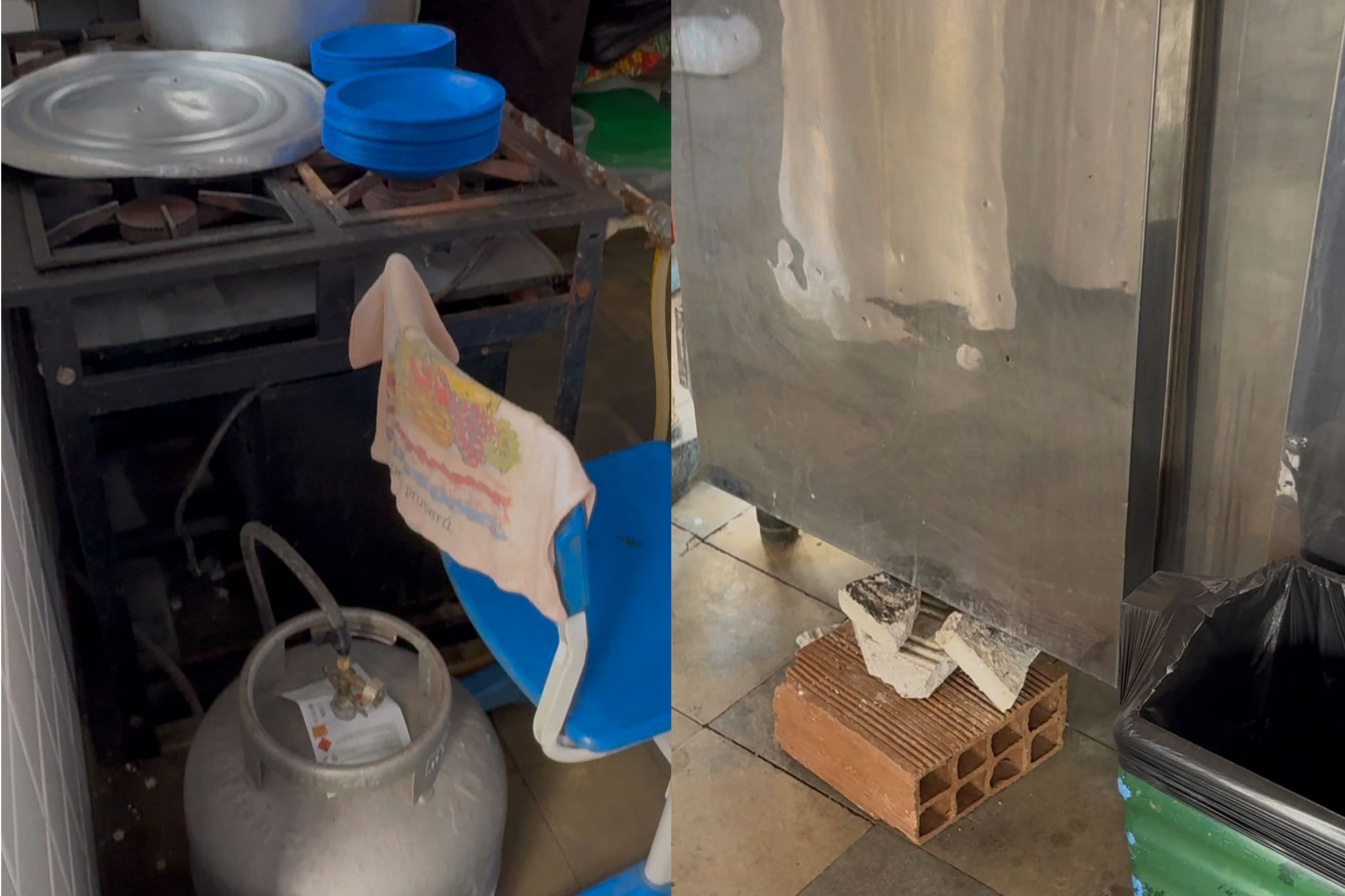 A atividade foi realizada no Dia Nacional da Alimentação Escolar e o Sintepe destacou que foram constatadas diversas irregularidades no fornecimento, preparo e armazenamento da merenda/Foto: Reprodução/Sintepe