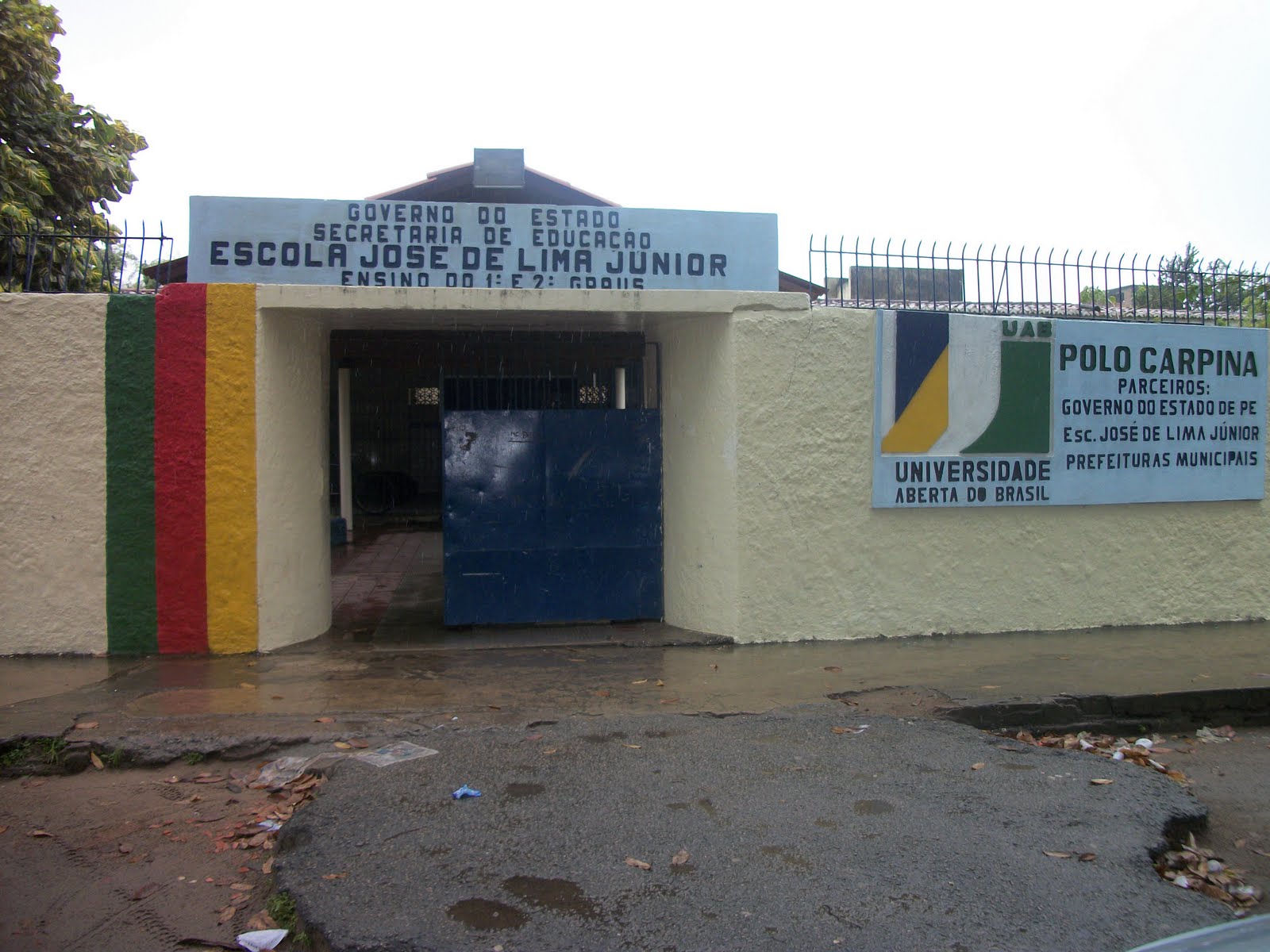 Escola de Referência em Ensino Médio (Erem) José de Lima Júnior/Foto: Reprodução das redes sociais