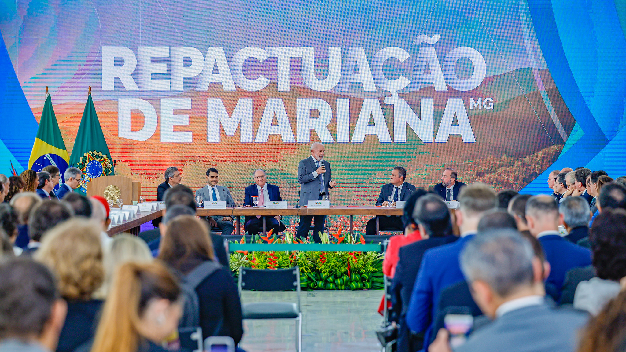 Cerimônia de assinatura do novo acordo aconteceu nesta sexta (25)/Ricardo Stuckert / PR Cerimônia de assinatura do novo acordo aconteceu nesta sexta (25)/Ricardo Stuckert / PR