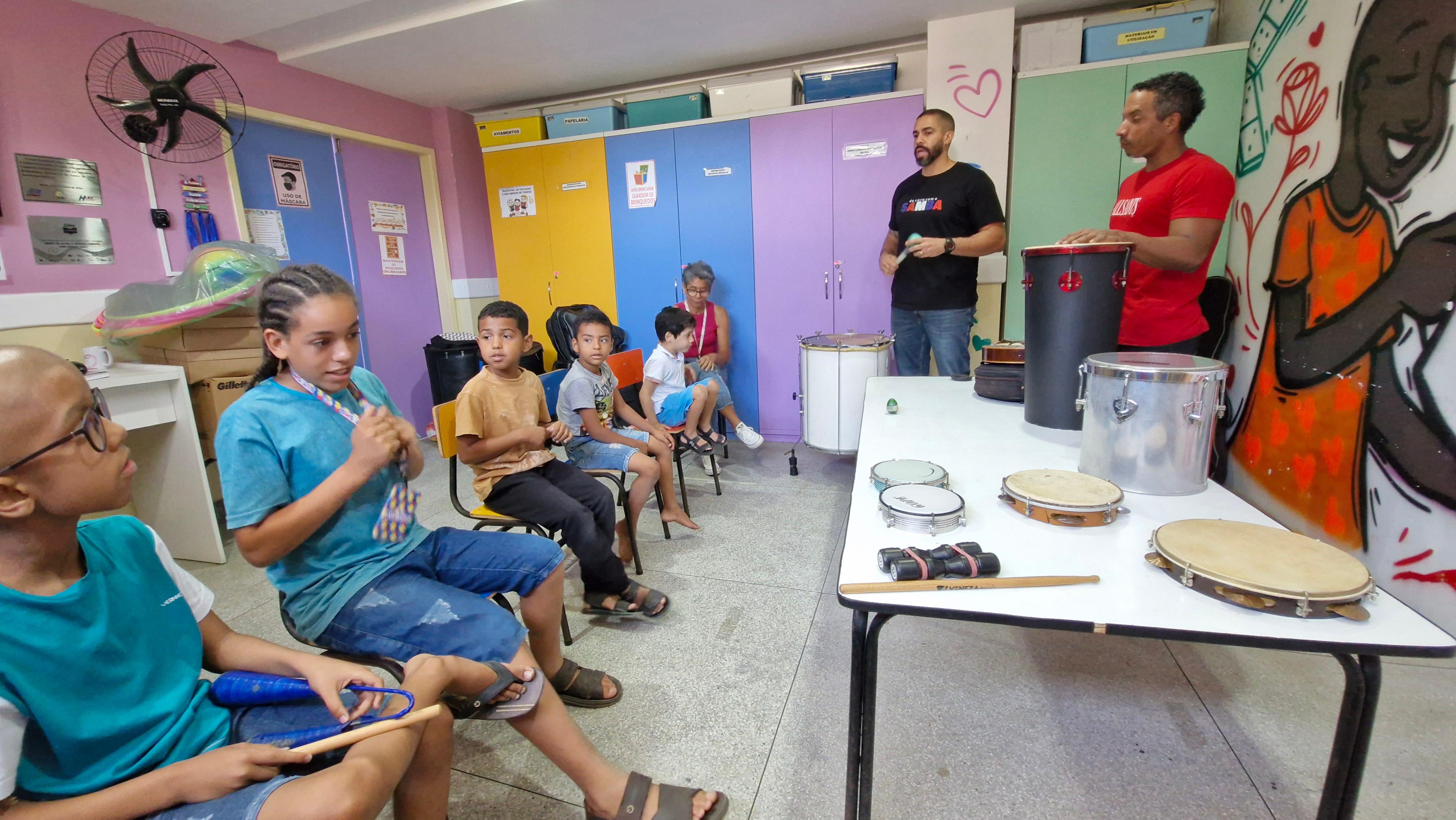 De Cara Com o Samba leva música, alegria e conhecimento/Foto: Divulgação De Cara Com o Samba leva música, alegria e conhecimento/Foto: Divulgação