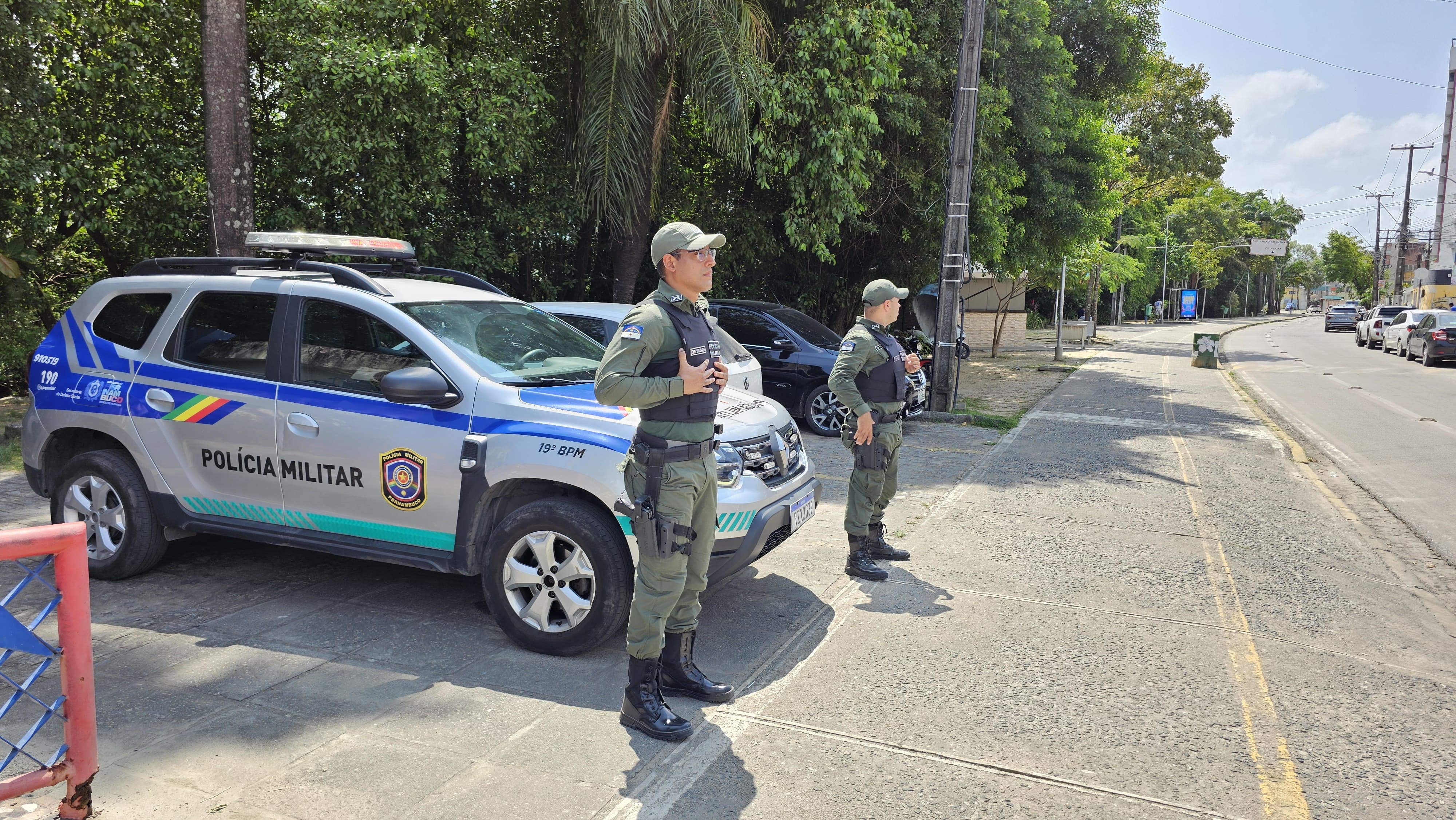 A Polícia Militar foi acionada por profissionais da instituição de ensino e prendeu o homem em flagrante./Foto: Divulgação/SDS-PE A Polícia Militar foi acionada por profissionais da instituição de ensino e prendeu o homem em flagrante./Foto: Divulgação/SDS-PE