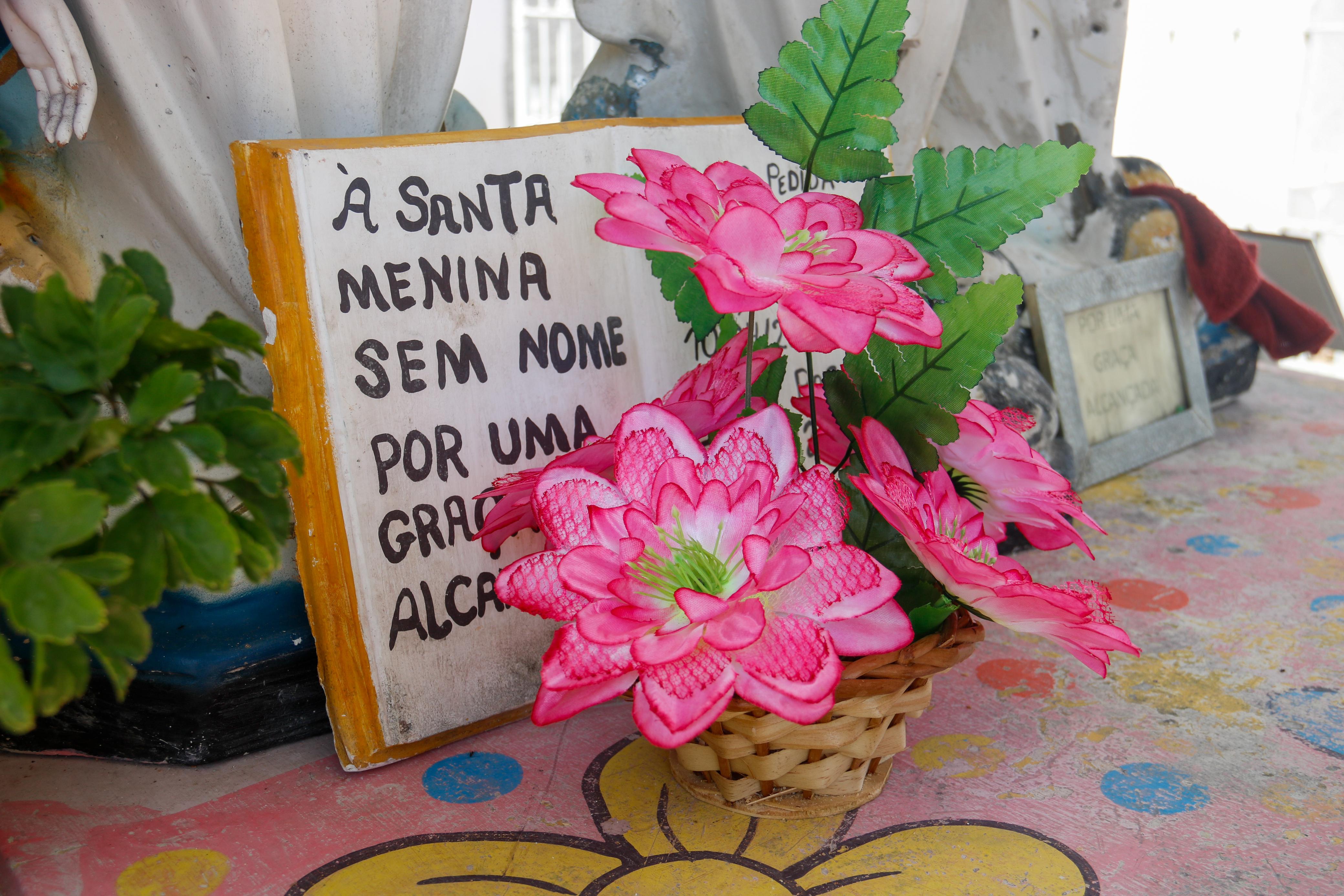 Túmulo da Menina sem Nome é muito visitado