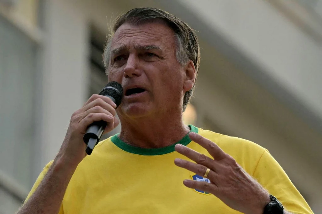 Ex-presidente Jair Bolsonaro/foto: Nelson Almeida/AFP Ex-presidente Jair Bolsonaro/foto: Nelson Almeida/AFP