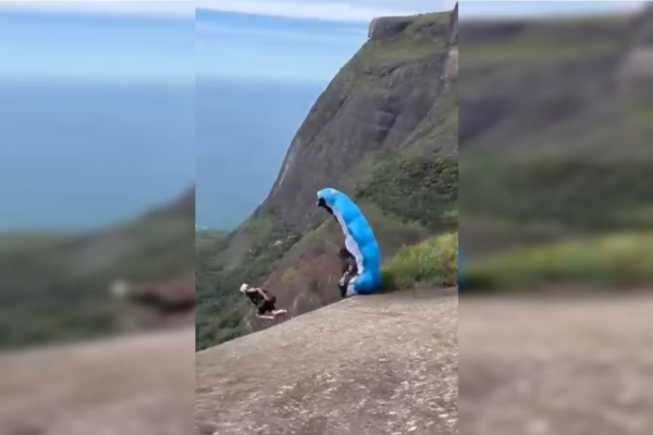 Pedra Bonita, em São Conrado, zona sul do Rio de Janeiro/Crédito: Reprodução Pedra Bonita, em São Conrado, zona sul do Rio de Janeiro/Crédito: Reprodução