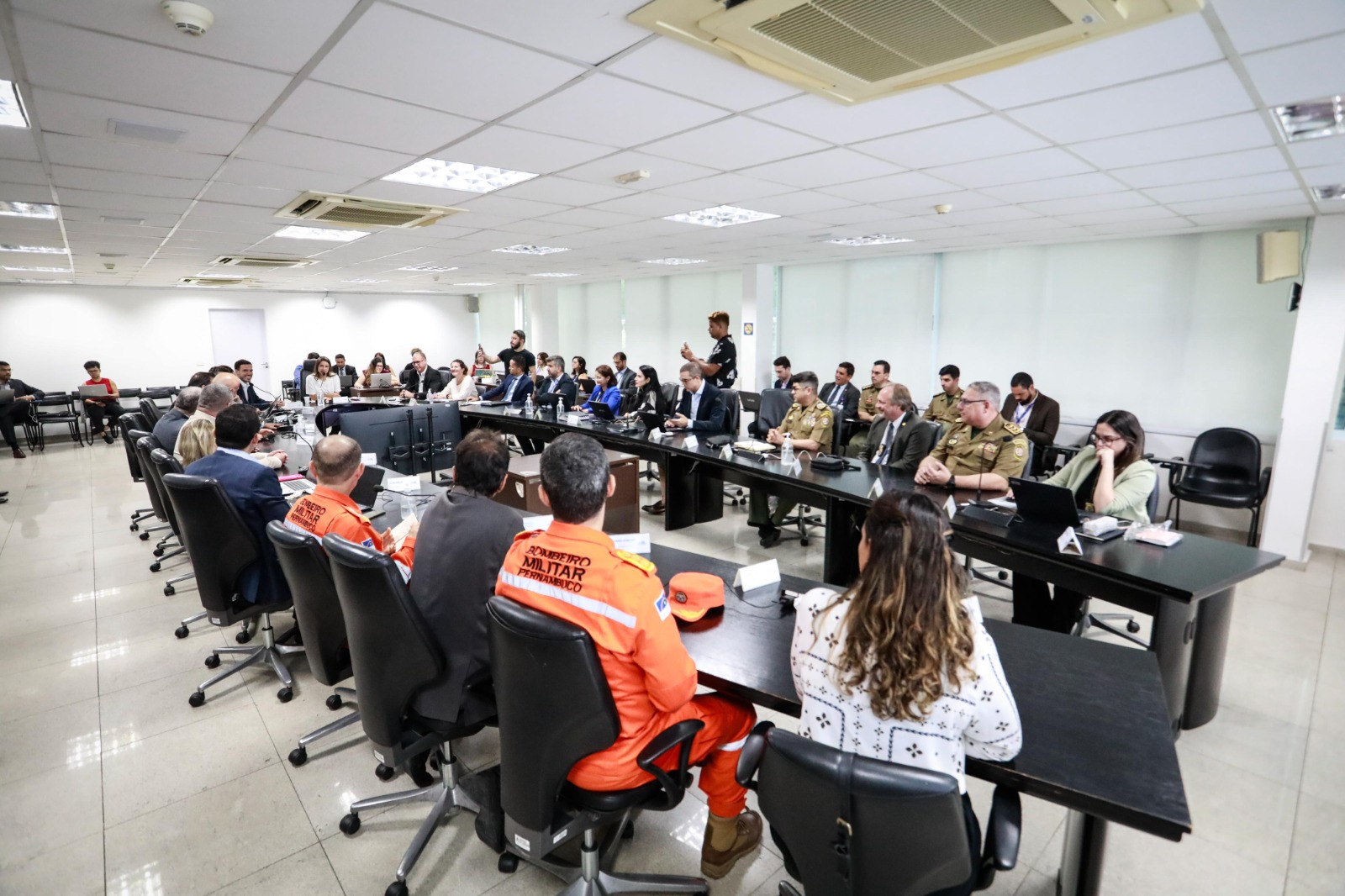 O resultado foi apresentado na reunião semanal de monitoramento do Juntos pela Segurança, realizada na sede da Seplag/Foto: Hesíodo Góes/Secom