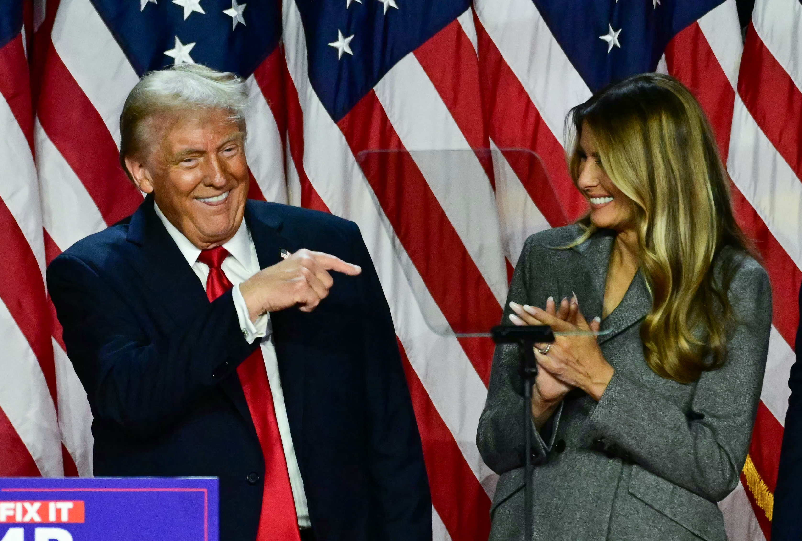 Ao todo, Donald Trump já emplacou 267 dos 270 delegados necessários/Foto: Jim WATSON / AFP