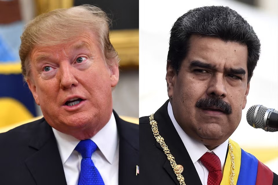 Vitória de Trump coincide com denúncias de fraude na reeleição de Maduro/fotos: STF/AFP/Getty Images and Nicholas KammI/AFP/Getty Images.