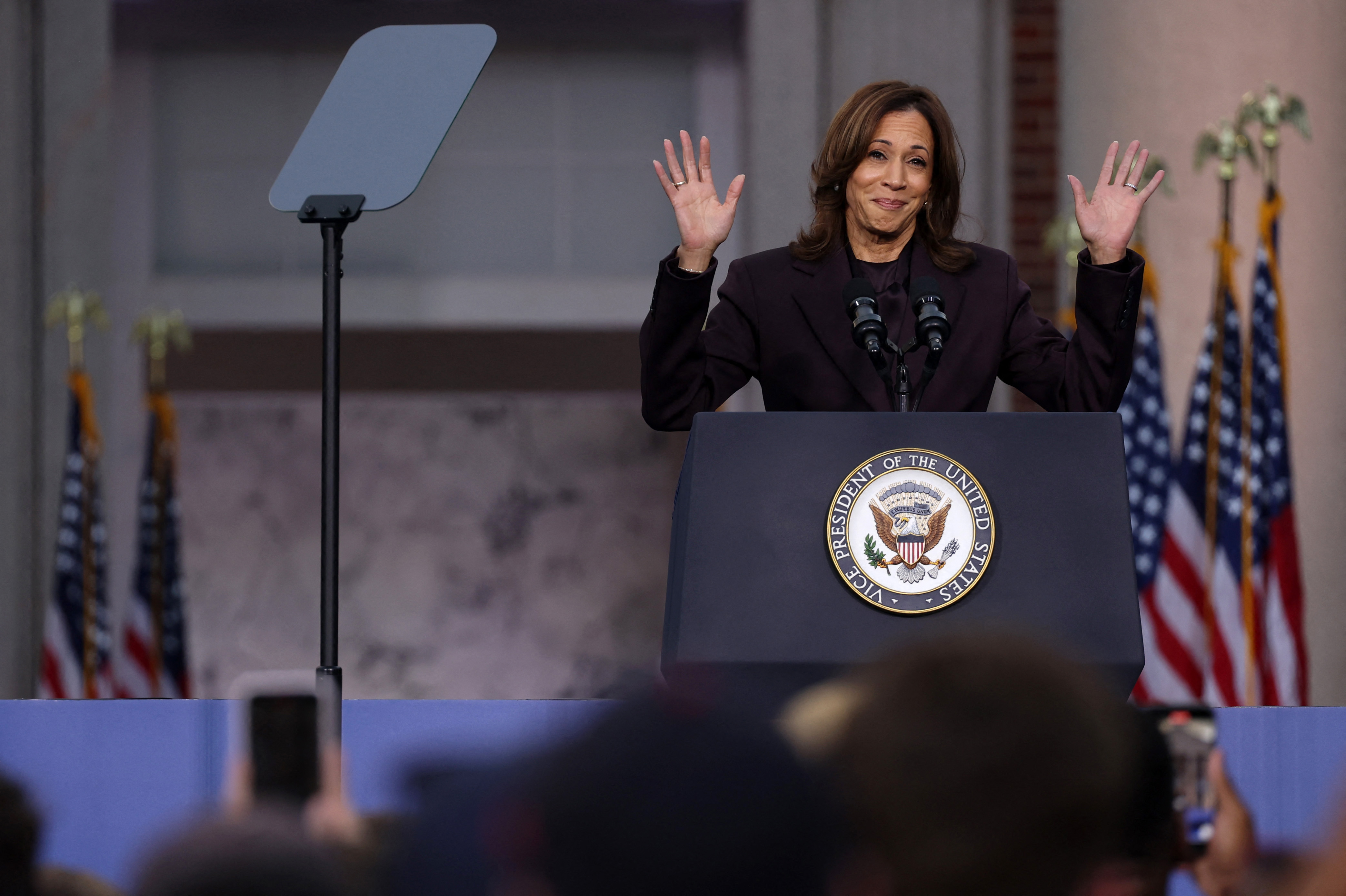 A democrata reconheceu publicamente sua derrota para o ex-presidente republicano Donald Trump/foto: JUSTIN SULLIVAN / GETTY IMAGES NORTH AMERICA / Getty Images via AFP A democrata reconheceu publicamente sua derrota para o ex-presidente republicano Donald Trump/foto: JUSTIN SULLIVAN / GETTY IMAGES NORTH AMERICA / Getty Images via AFP