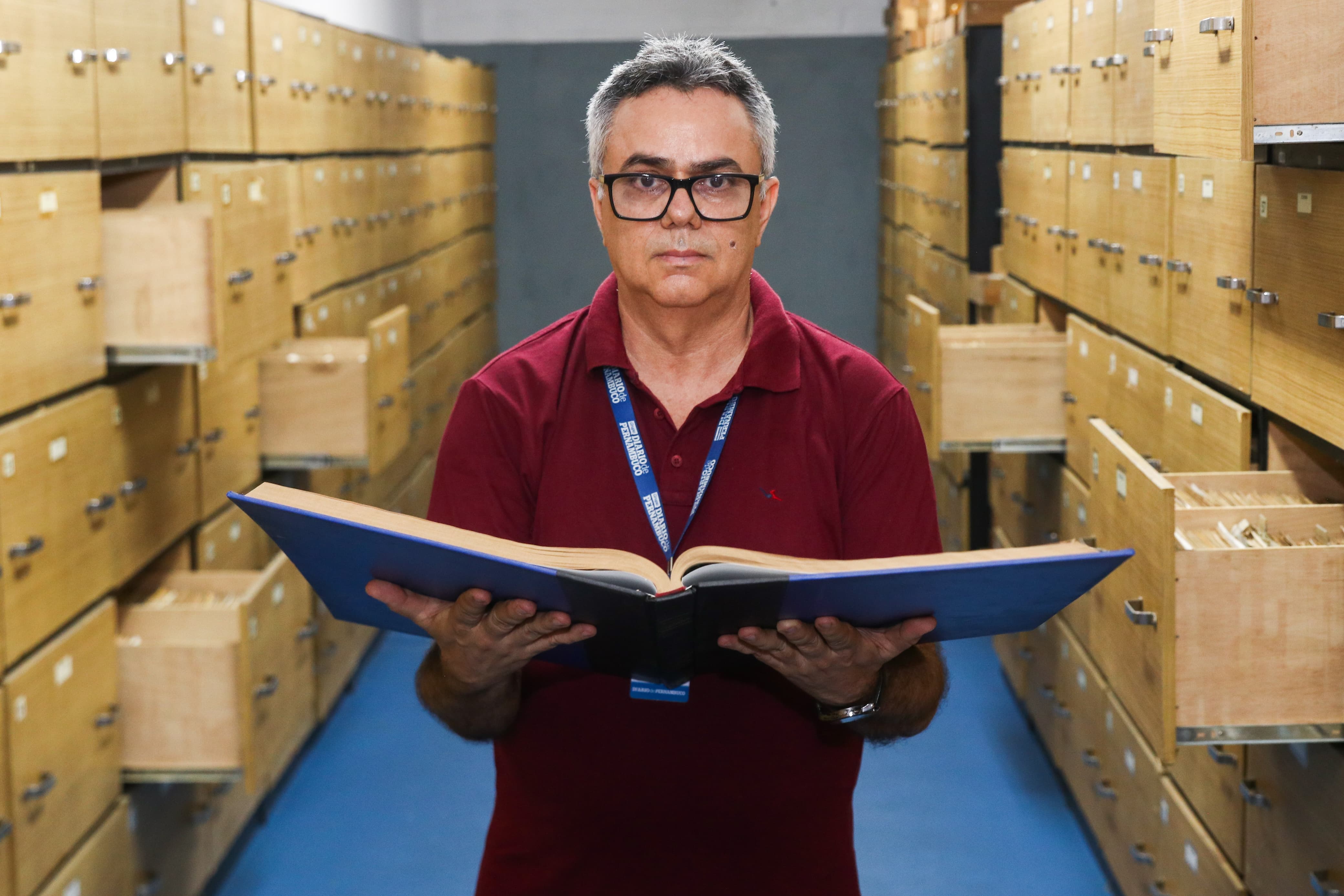 Fernando Correia, coordenador do Centro de Documentação (Cedoc)