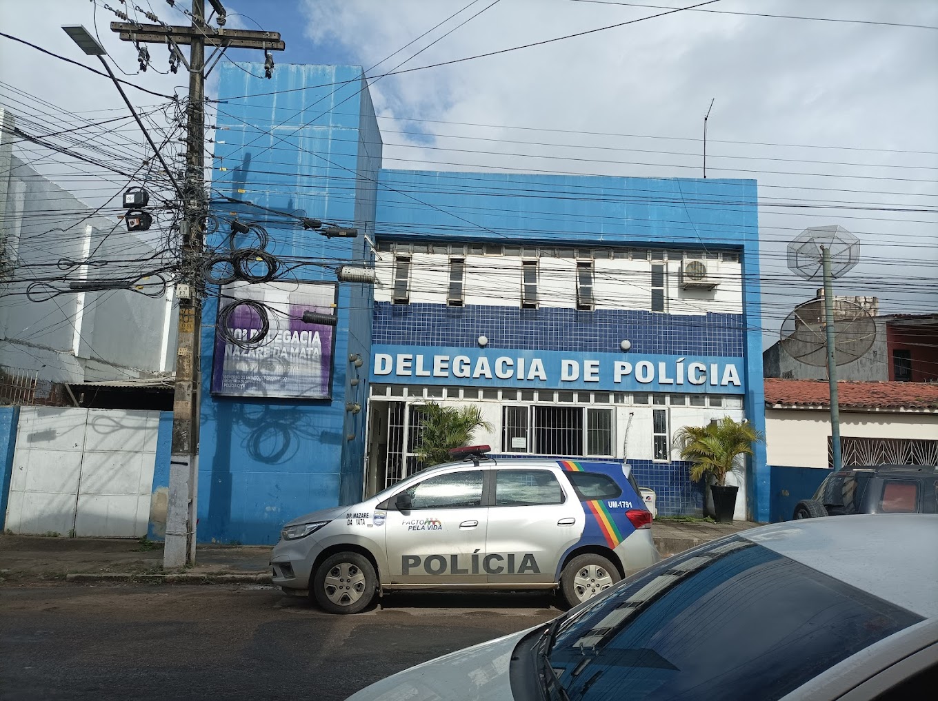 O homem se apesentou à Polícia e foi encaminhado para a delegacia da cidade, que investiga o caso./Foto: Reprodução/Google Street View O homem se apesentou à Polícia e foi encaminhado para a delegacia da cidade, que investiga o caso./Foto: Reprodução/Google Street View