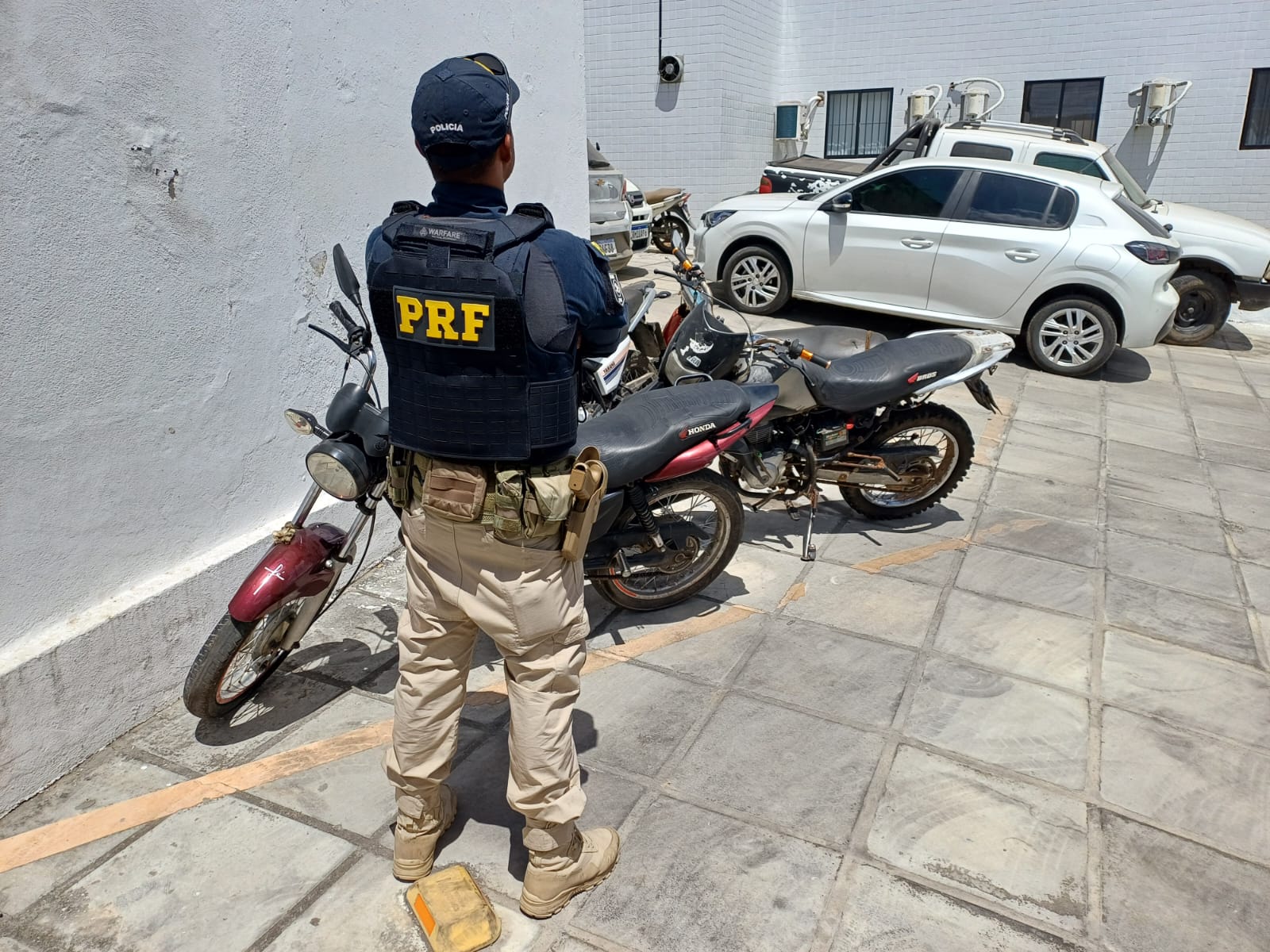Motos foram recolhidas pela PRF/Foto: PRF Motos foram recolhidas pela PRF/Foto: PRF