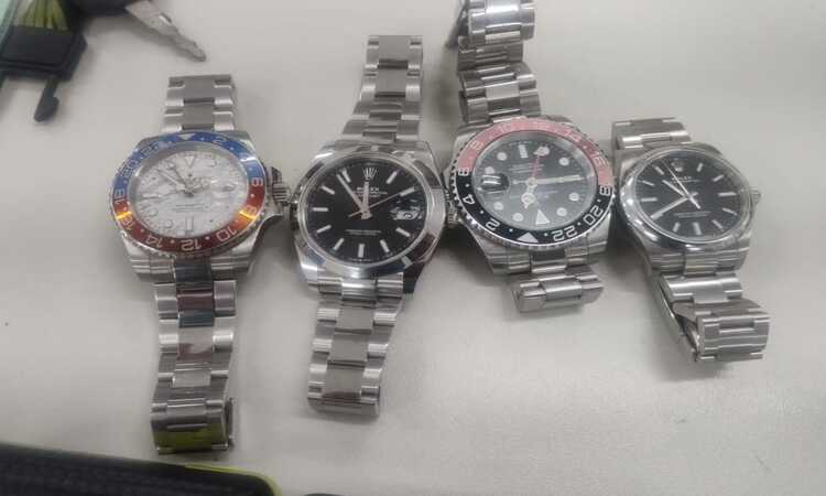 Informações sobre a prisão do líder da "Gangue do Rolex" foram repassadas na manhã desta segunda-feira (11)/Foto: Divulgação/PCPE Informações sobre a prisão do líder da "Gangue do Rolex" foram repassadas na manhã desta segunda-feira (11)/Foto: Divulgação/PCPE