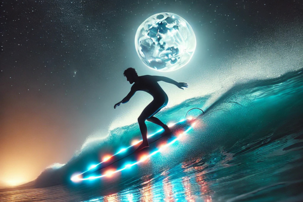Tubarões brancos são os que mais atacam surfistas/Crédito: IA / Chatgpt Tubarões brancos são os que mais atacam surfistas/Crédito: IA / Chatgpt