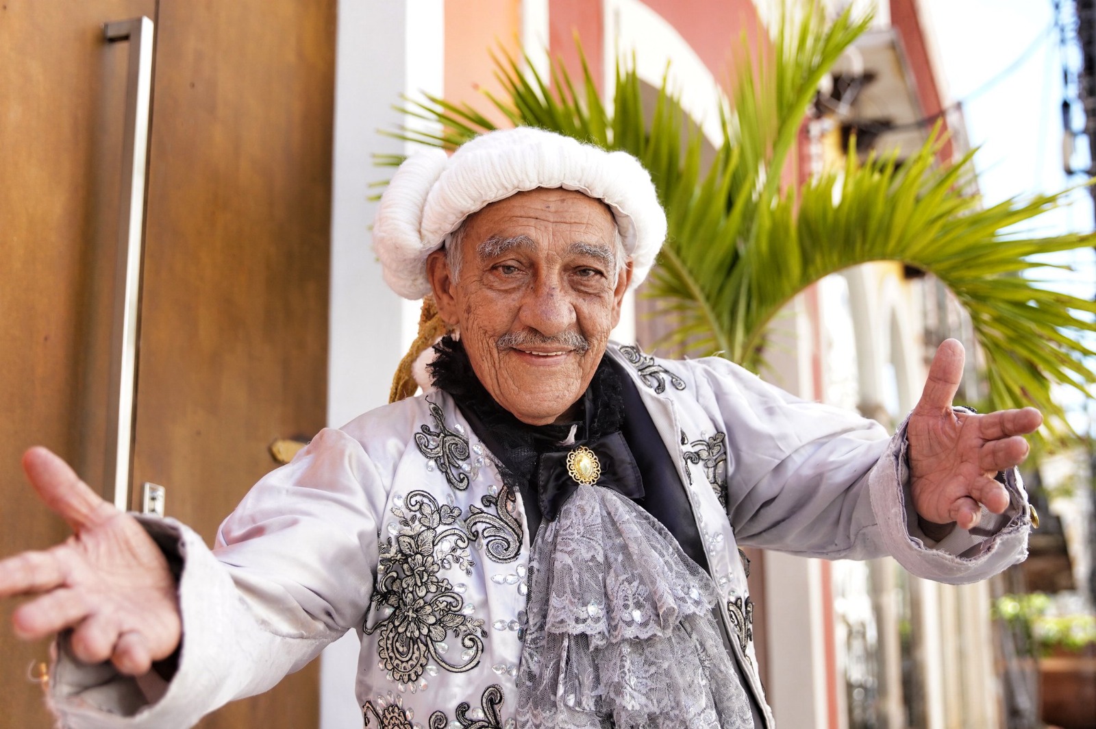 /'Seu Zacarias', eleito patrimônio vivo em 2023. Foto: Marcos Pastich/PCR /'Seu Zacarias', eleito patrimônio vivo em 2023. Foto: Marcos Pastich/PCR