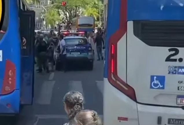 A Polícia Militar, por meio do 16º BPM, foi acionada para atender a uma ocorrência, bem como o Samu/Foto: Reprodução/Instagram