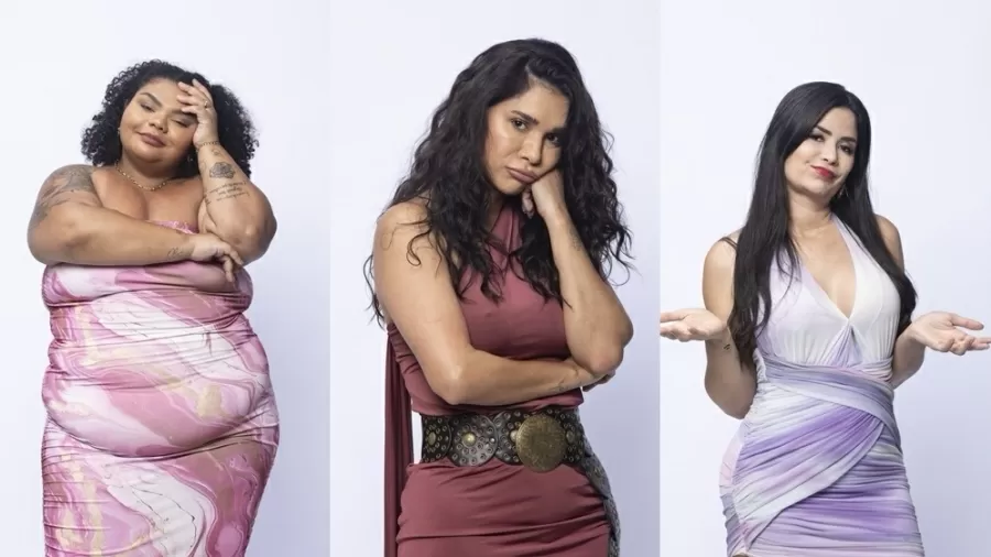 As três roceiras foram parar na berlinda após a vitória de Luana Targino na Prova do Fazendeiro, nesta quarta-feira (13)/Foto: Reprodução/PlayPlus As três roceiras foram parar na berlinda após a vitória de Luana Targino na Prova do Fazendeiro, nesta quarta-feira (13)/Foto: Reprodução/PlayPlus