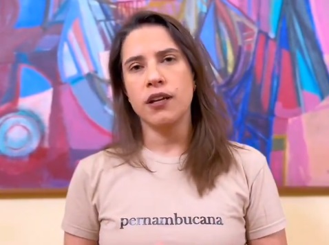 Raquel Lyra pede doação de sangue para o Hemope/Reprodução/Redes Sociais