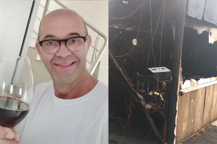A Polícia Científica esteve no local para começar a fazer a perícia/Foto: Reprodução A Polícia Científica esteve no local para começar a fazer a perícia/Foto: Reprodução
