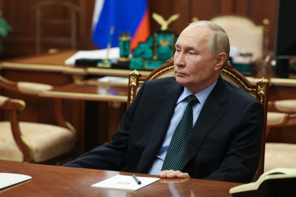 A decisão de Putin acontece após a permissão da Casa Branca à Kiev para a utilização de armas de longo alcance/Crédito: VYACHESLAV PROKOFYEV / POOL / AFP A decisão de Putin acontece após a permissão da Casa Branca à Kiev para a utilização de armas de longo alcance/Crédito: VYACHESLAV PROKOFYEV / POOL / AFP