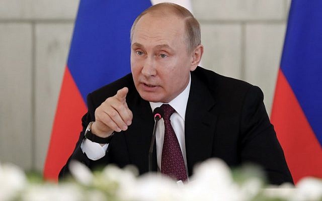 Presidente russo, Vladimir Putin/foto: AFP PHOTO / POOL / Anatoly Maltsev Presidente russo, Vladimir Putin/foto: AFP PHOTO / POOL / Anatoly Maltsev